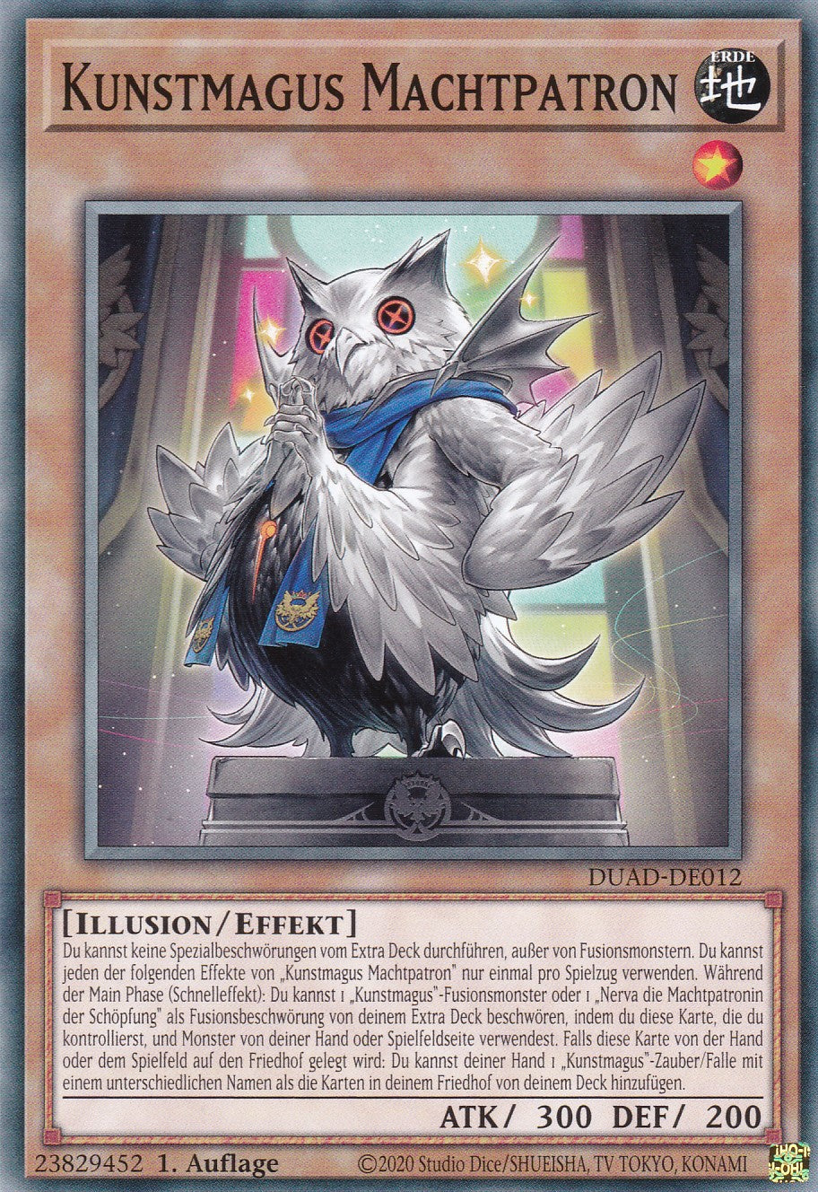 Kunstmagus Machtpatron - DUAD-DE012 - Common - Deutsch - 1. Auflage - Duelist's Advance