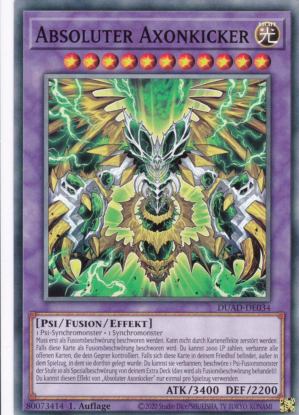 Absoluter Axonkicker - DUAD-DE034 - Common - Deutsch - 1. Auflage - Duelist's Advance