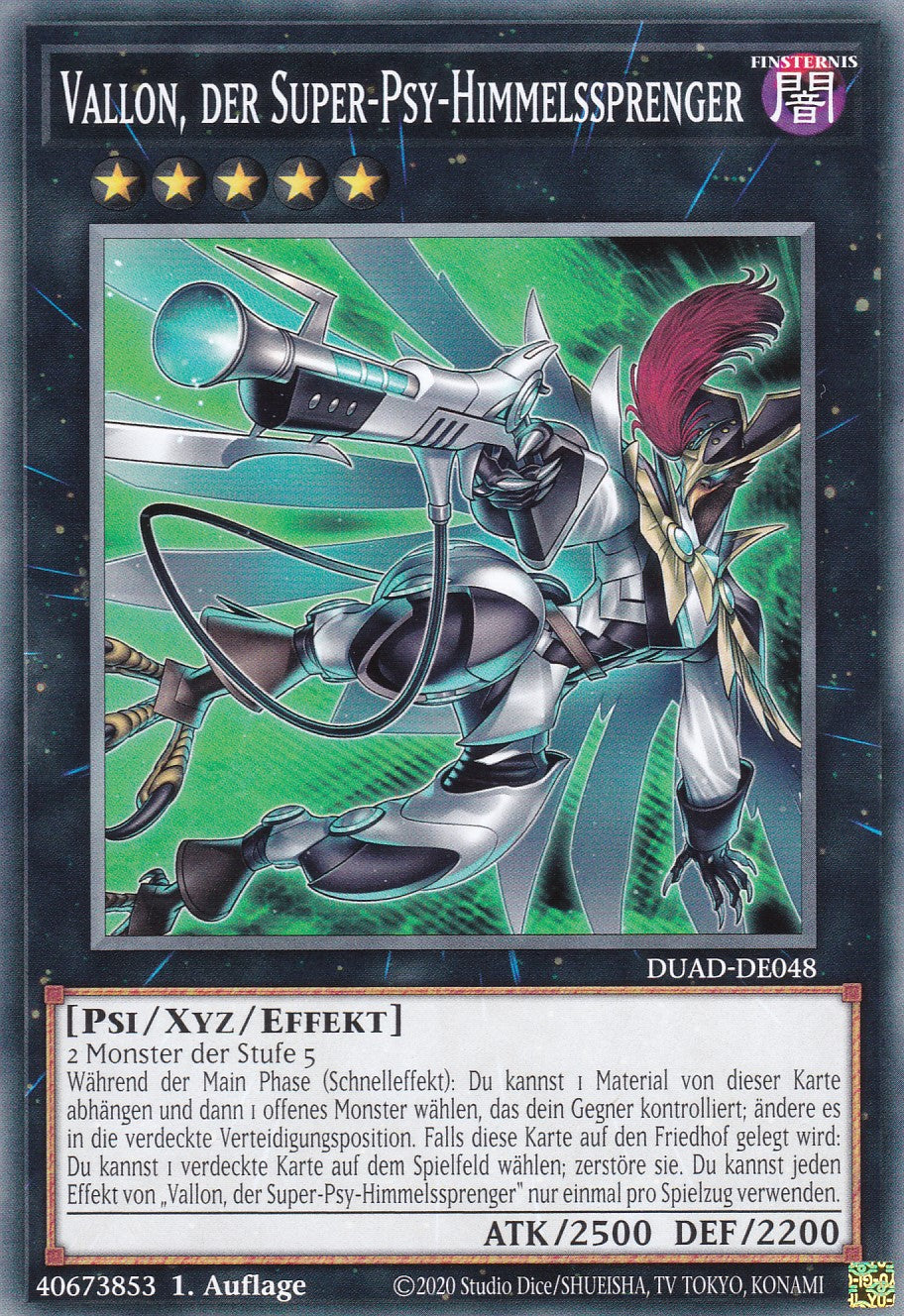 Vallon, der Super-Psy-Himmelssprenger - DUAD-DE048 - Common - Deutsch - 1. Auflage - Duelist's Advance