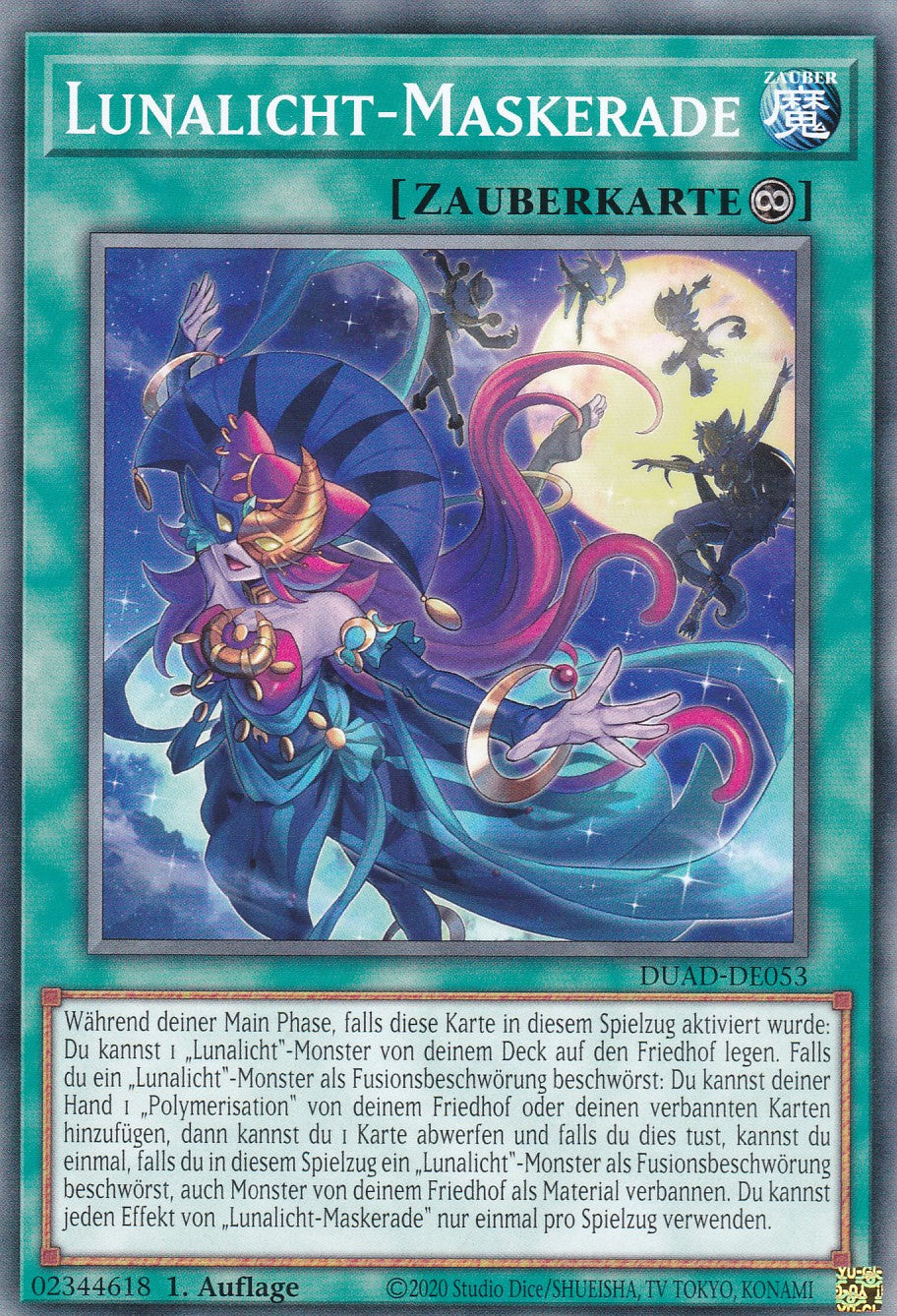 Lunalicht-Maskerade - DUAD-DE053 - Common - Deutsch - 1. Auflage - Duelist's Advance