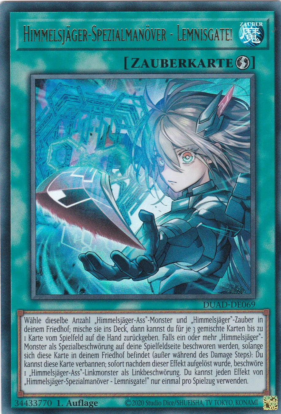 Himmelsjäger-Spezialmanöver - Lemnisgate! - DUAD-DE069 - Ultra Rare - Deutsch - 1. Auflage - Duelist's Advance
