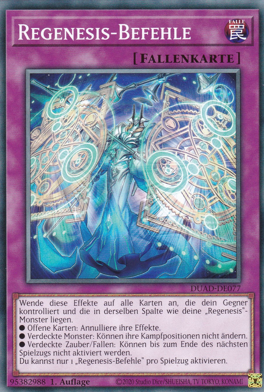 Regenesis-Befehle - DUAD-DE077 - Common - Deutsch - 1. Auflage - Duelist's Advance