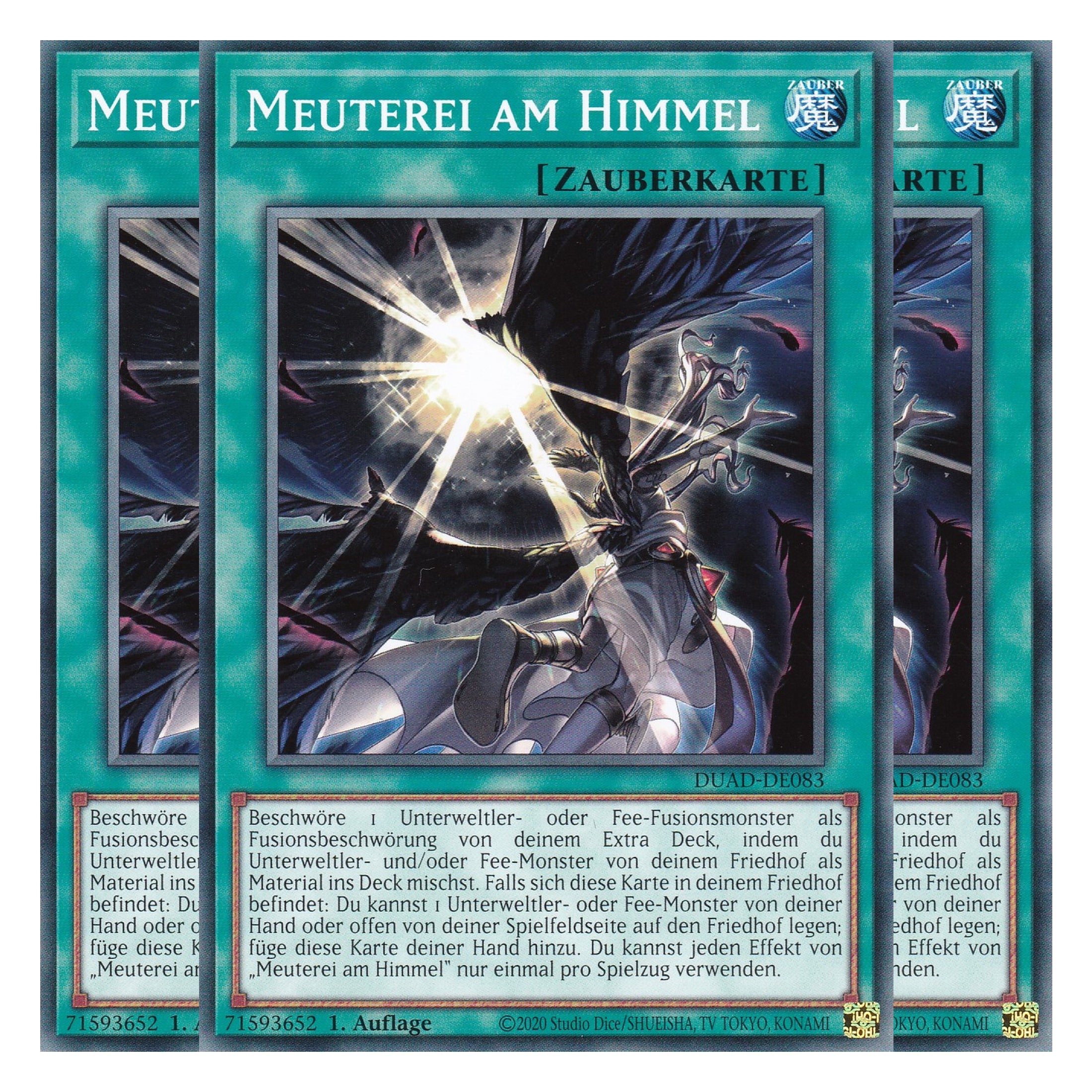 Meuterei am Himmel - DUAD-DE083 - Common - Deutsch - 1. Auflage - Duelist’s Advance - Playset (3 Kopien) - Yu-Gi-Oh!