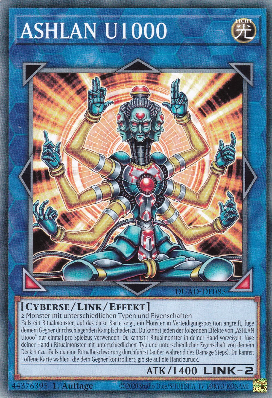 ASHLAN U1000 - DUAD-DE085 - Common - Deutsch - 1. Auflage - Duelist's Advance