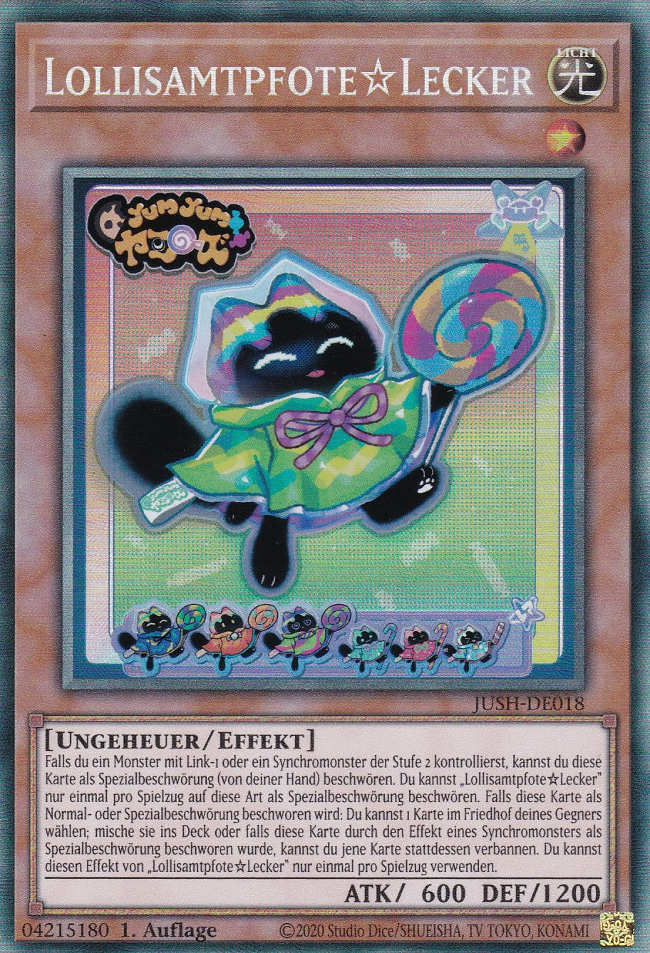 LollisamtpfoteLecker - JUSH-DE018 - Collector Rare - Deutsch - 1. Auflage - Justice Hunters