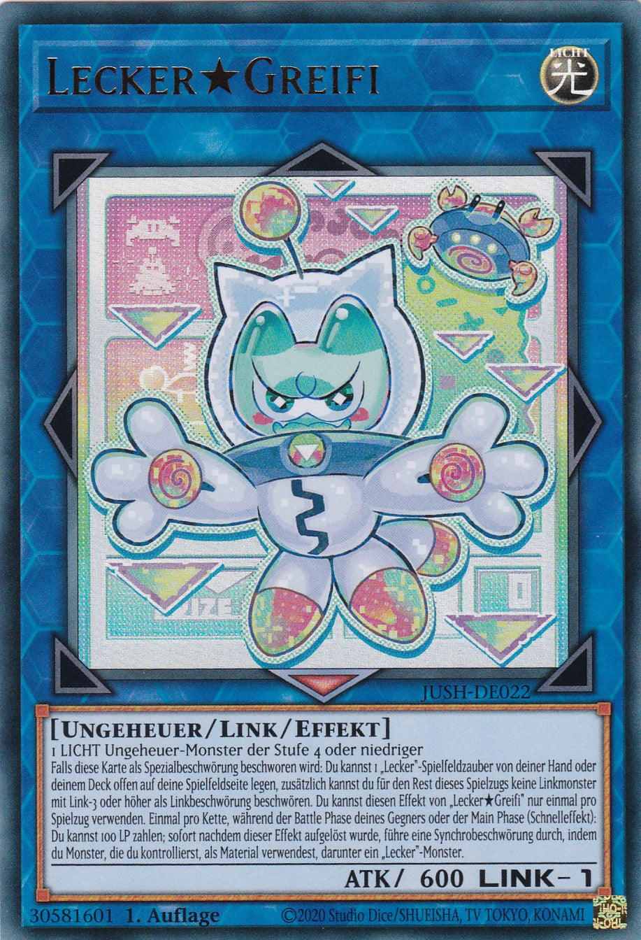 LeckerGreifi - JUSH-DE022 - Ultra Rare - Deutsch - 1. Auflage - Justice Hunters