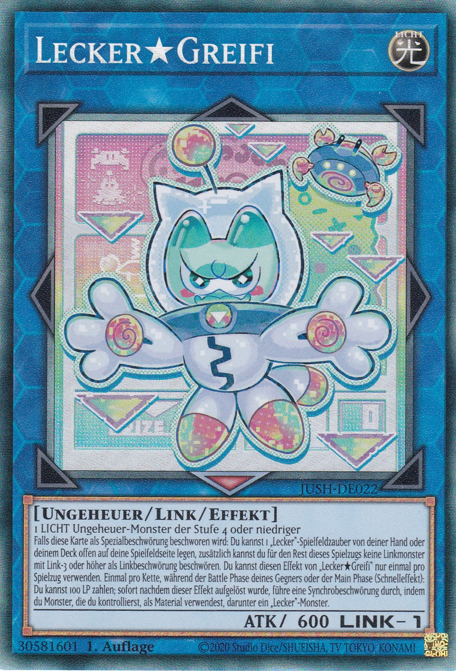 LeckerGreifi - JUSH-DE022 - Collector Rare - Deutsch - 1. Auflage - Justice Hunters