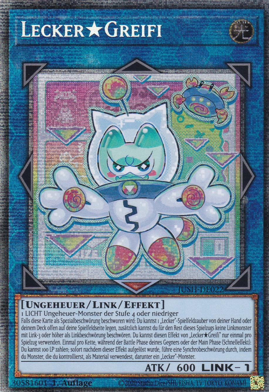 LeckerGreifi - JUSH-DE022 - Starlight Rare - Deutsch - 1. Auflage - Justice Hunters