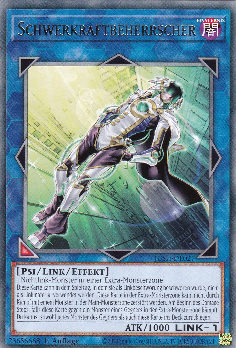 Schwerkraftbeherrscher - JUSH-DE027 - Rare - Deutsch - 1. Auflage - Justice Hunters