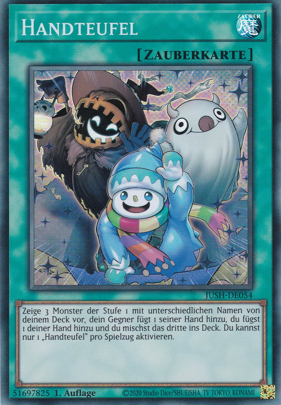 Handteufel - JUSH-DE054 - Super Rare - Deutsch - 1. Auflage - Justice Hunters