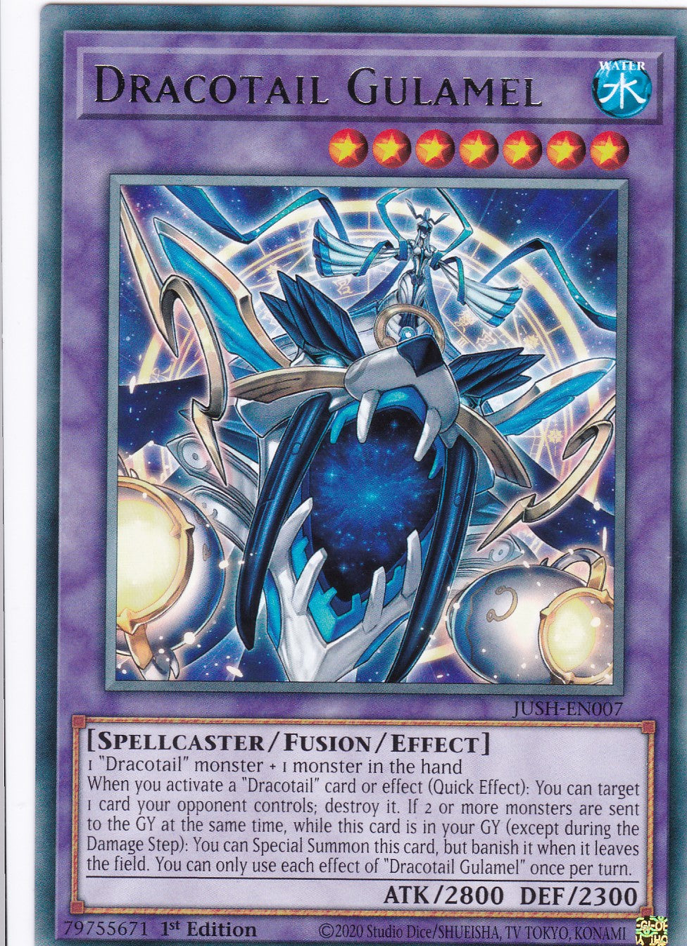 Dracotail Gulamel - JUSH-EN007 - Rare - Englisch - 1. Auflage - Justice Hunters