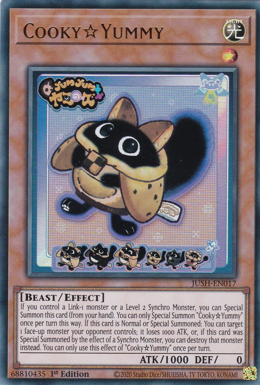 CookyYummy - JUSH-EN017 - Ultra Rare - Englisch - 1. Auflage - Justice Hunters