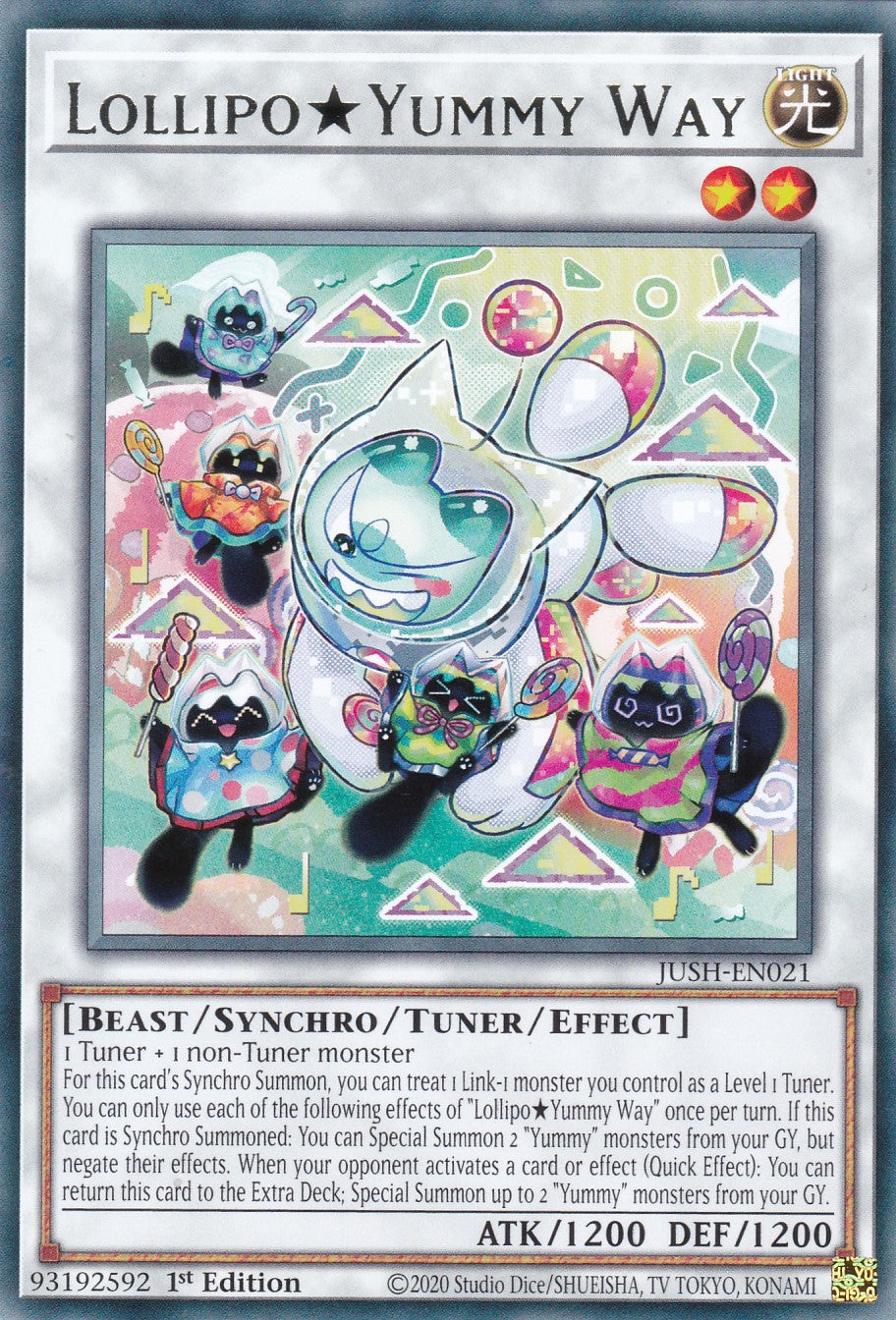 LollipoYummy Way - JUSH-EN021 - Super Rare - Englisch - 1. Auflage - Justice Hunters