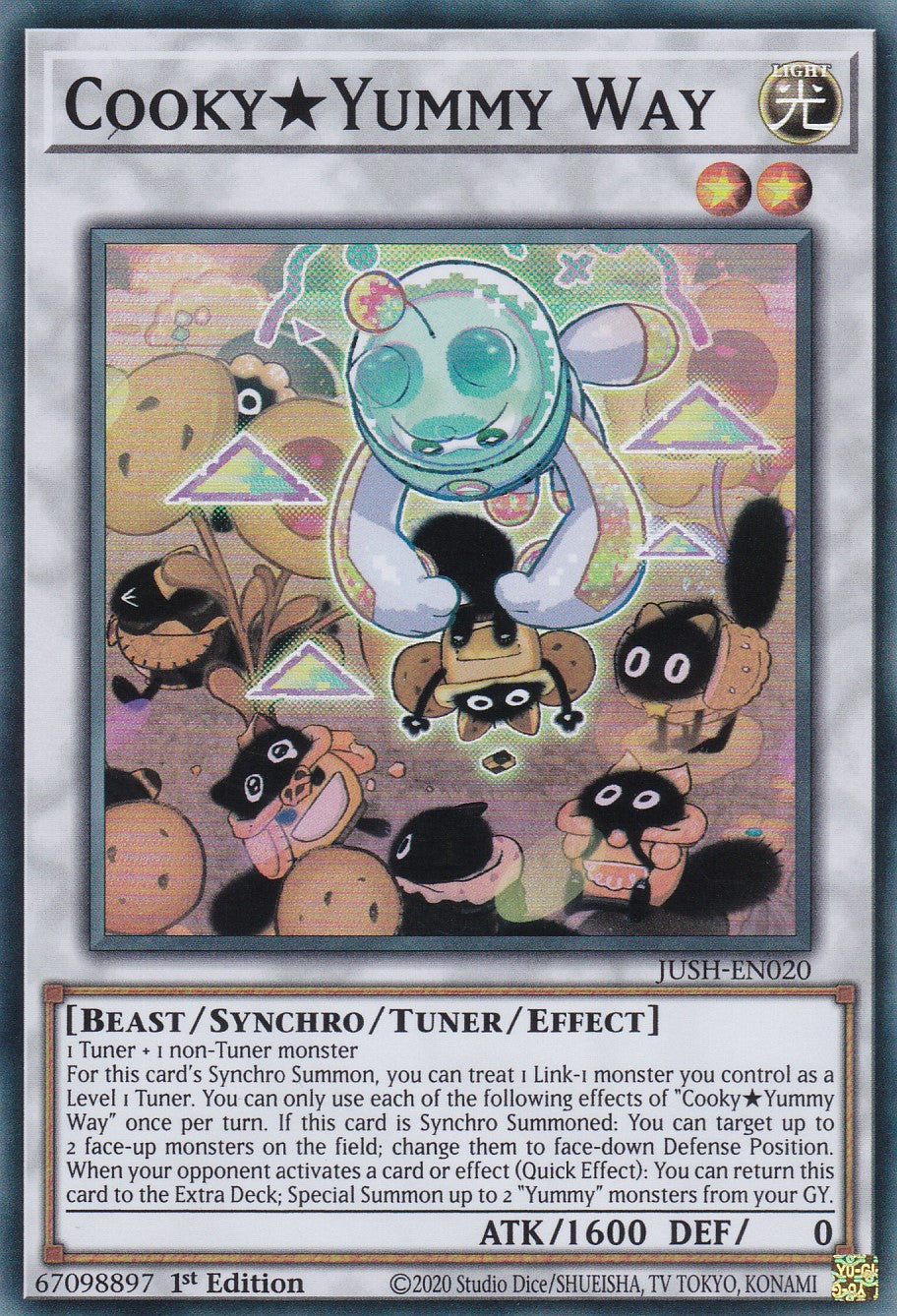 CookyYummy Way - JUSH-EN020 - Super Rare - Englisch - 1. Auflage - Justice Hunters3