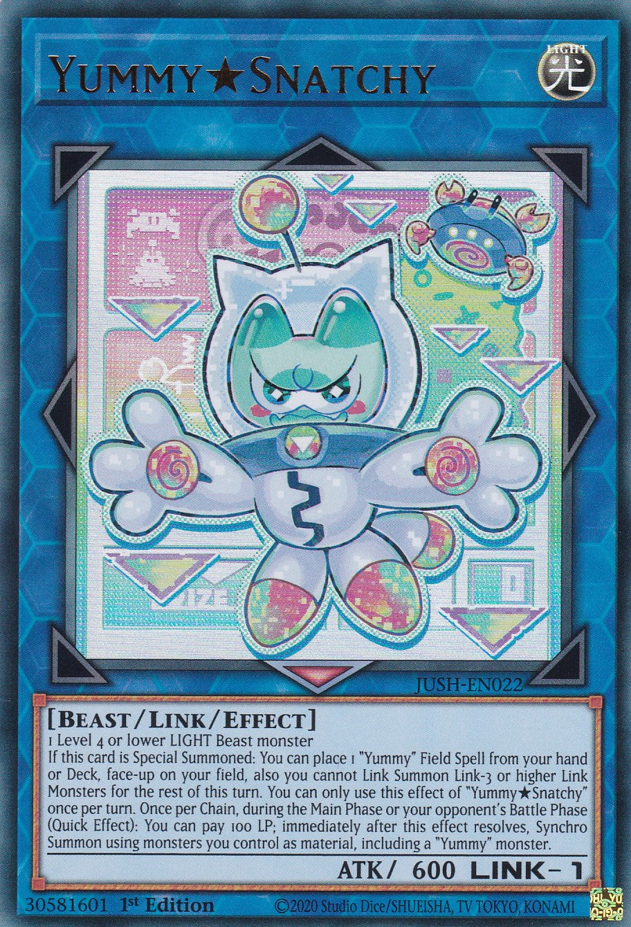 YummySnatchy - JUSH-EN022 - Ultra Rare - Englisch - 1. Auflage - Justice Hunters