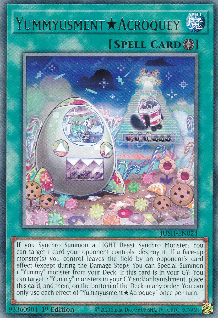 YummyusmentAcroquey - JUSH-EN024 - Rare - Englisch - 1. Auflage - Justice Hunters