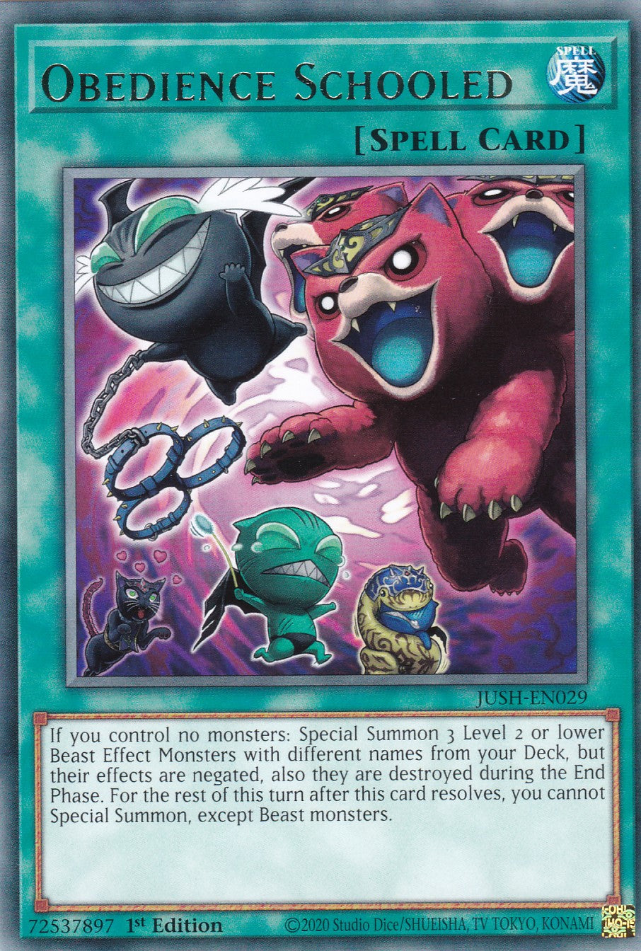Obedience Schooled - JUSH-EN029 - Rare - Englisch - 1. Auflage - Justice Hunters