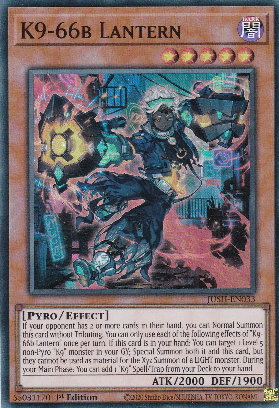 K9-66b Lantern - JUSH-EN033 - Super Rare - Englisch - 1. Auflage - Justice Hunters