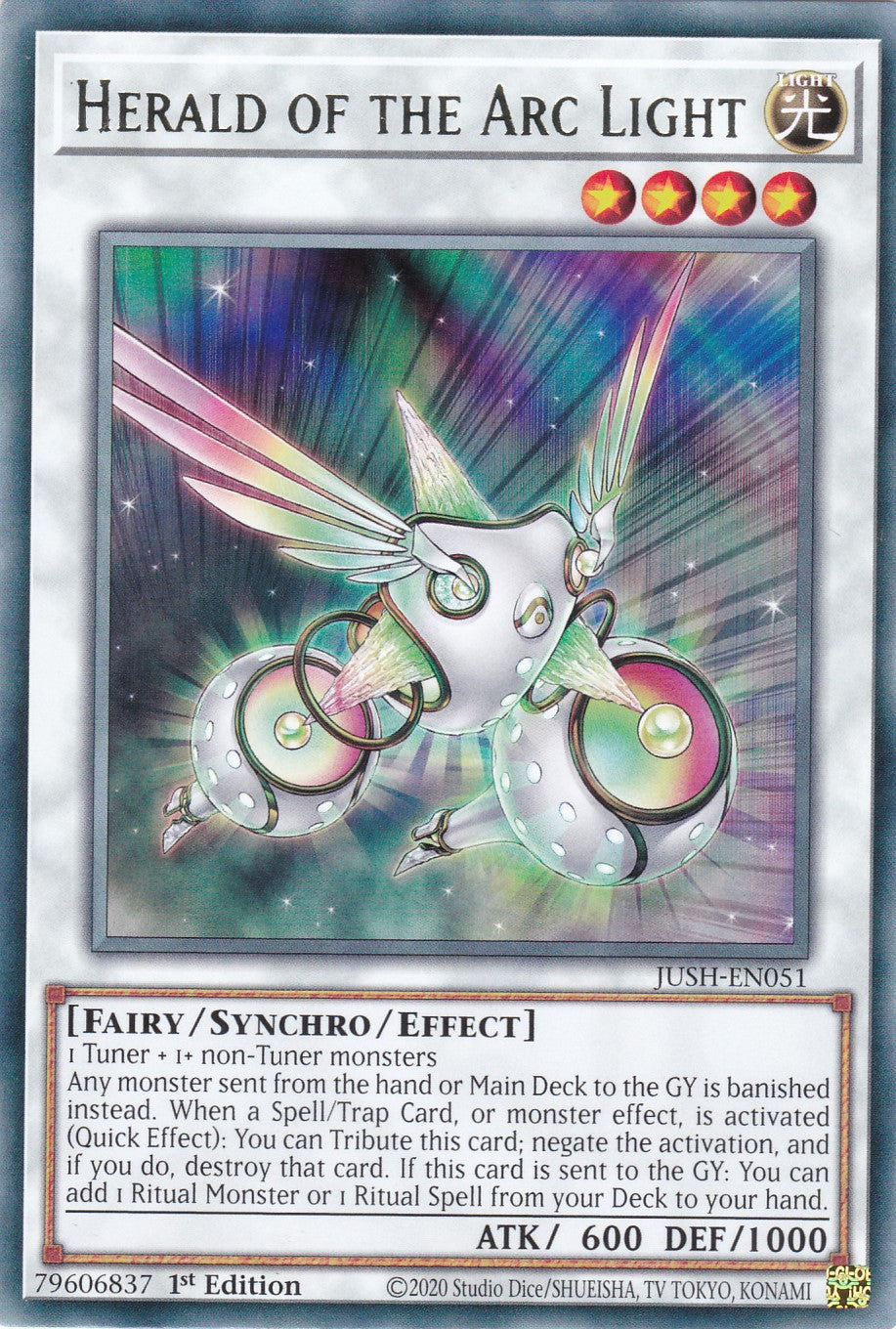 Herald of the Arc Light - JUSH-EN051 - Rare - Englisch - 1. Auflage - Justice Hunters