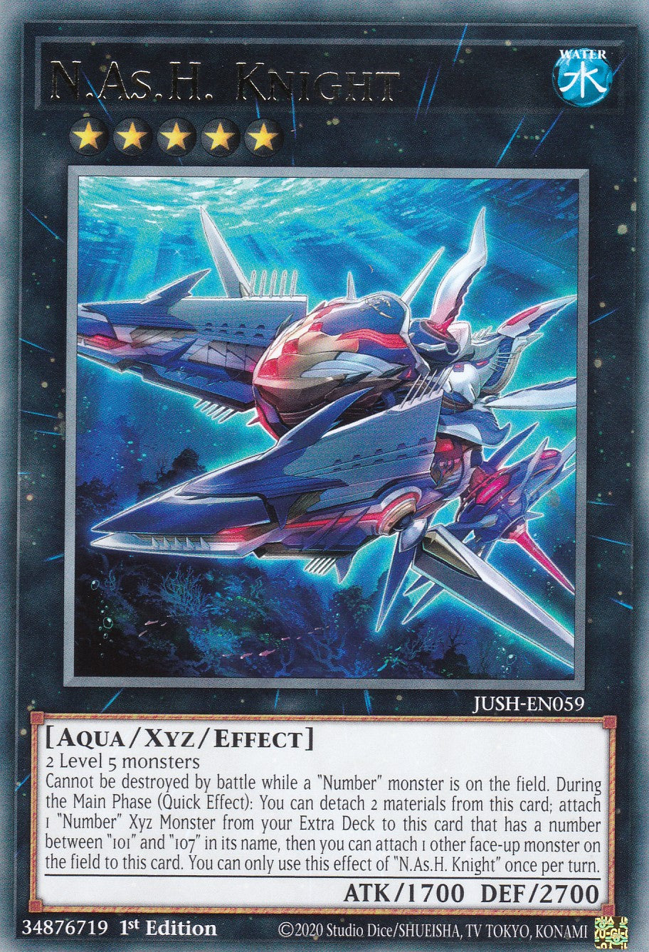 N.As.H. Knight - JUSH-EN059 - Rare - Englisch - 1. Auflage - Justice Hunters