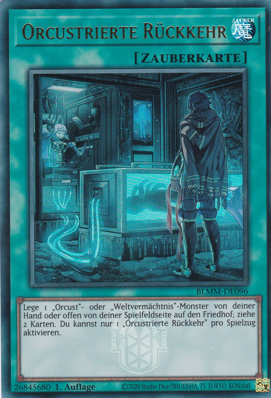 Orcustrierte Rückkehr - BLMM-DE096 - Ultra Rare - 1. Auflage - Deutsch - Battles of Legend: Monster Mayhem