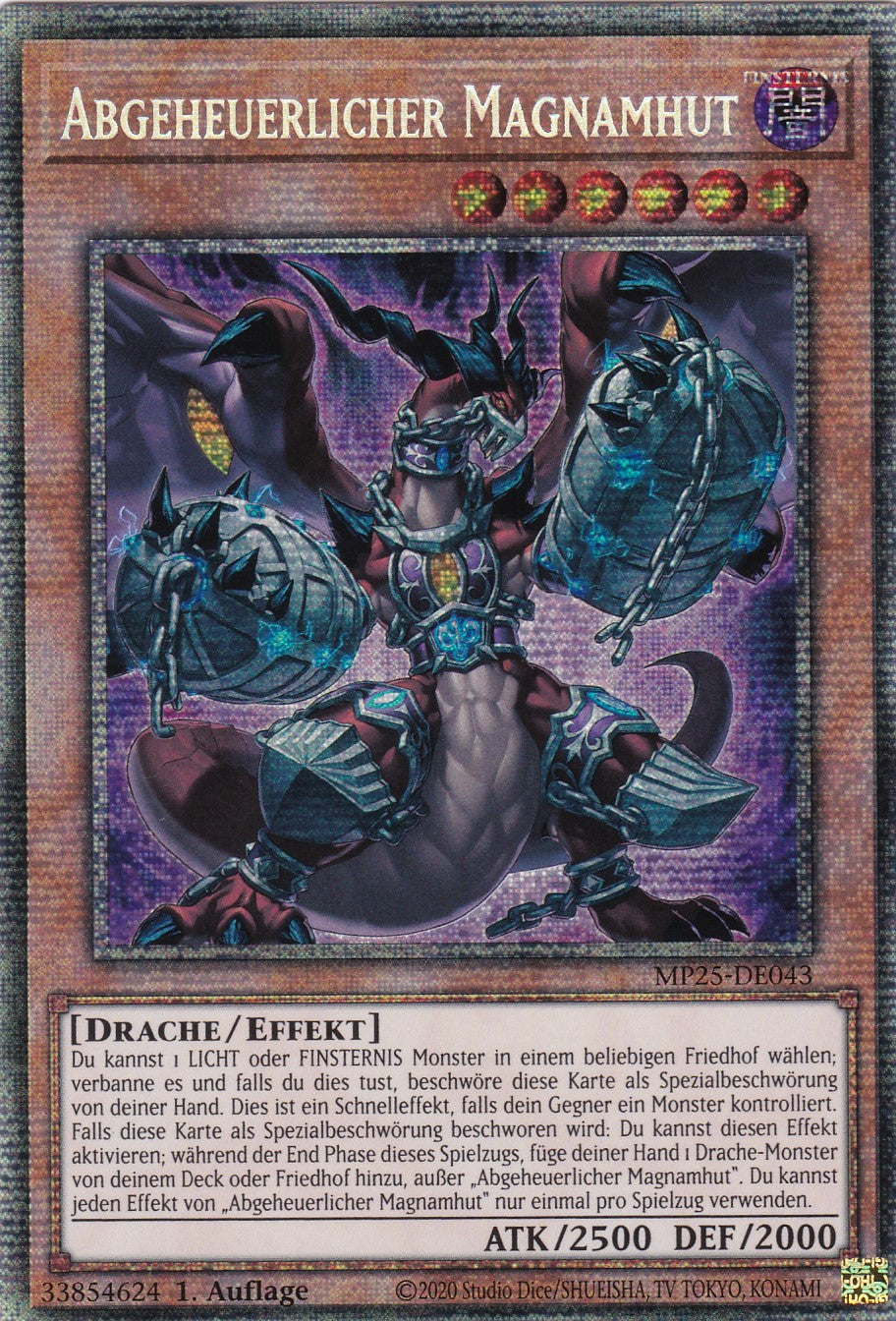 Abgeheuerlicher Magnamhut – MP25-DE043 – Starlight Rare – 1. Auflage – Deutsch – 2025 Mega-Pack Tin