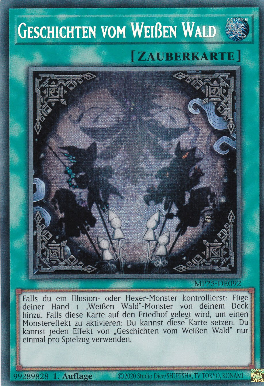 Geschichten vom Weißen Wald – MP25-DE092 – Secret Rare – 1. Auflage – Deutsch – 2025 Mega-Pack Tin