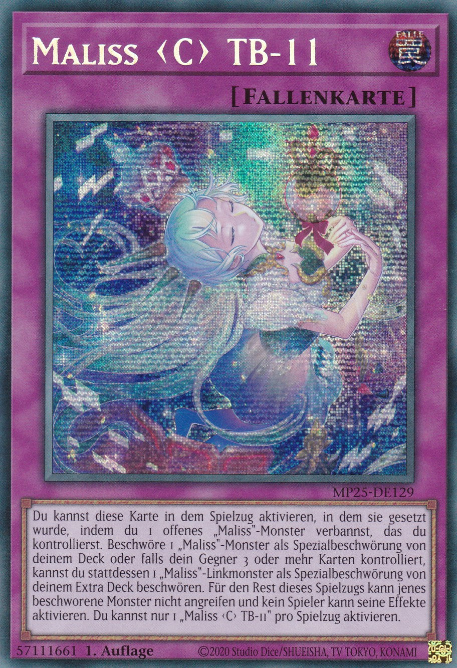 Maliss C TB-11 – MP25-DE129 – Secret Rare – 1. Auflage – Deutsch – 2025 Mega-Pack Tin