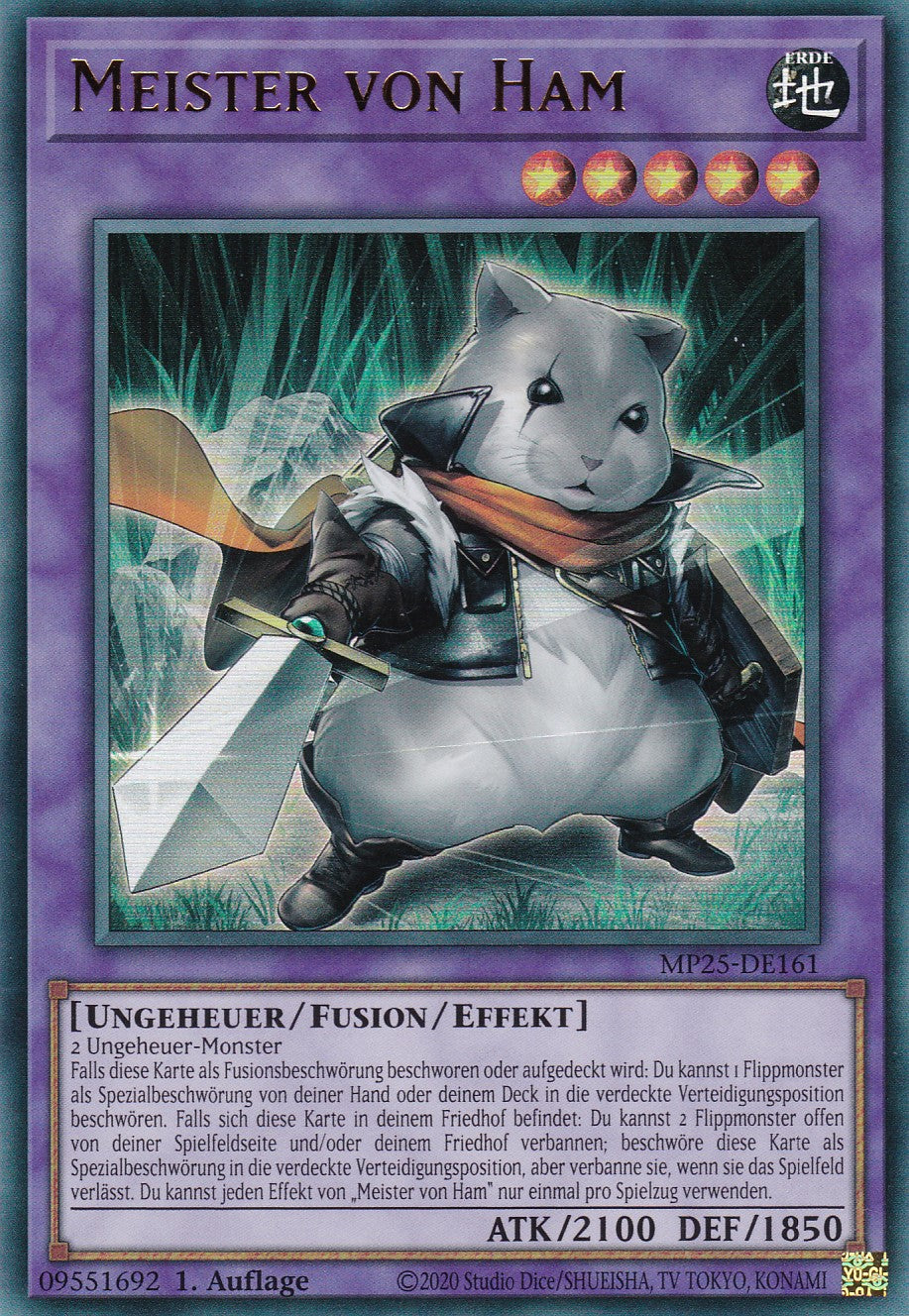 Meister von Ham – MP25-DE161 – Ultra Rare – 1. Auflage – Deutsch – 2025 Mega-Pack Tin