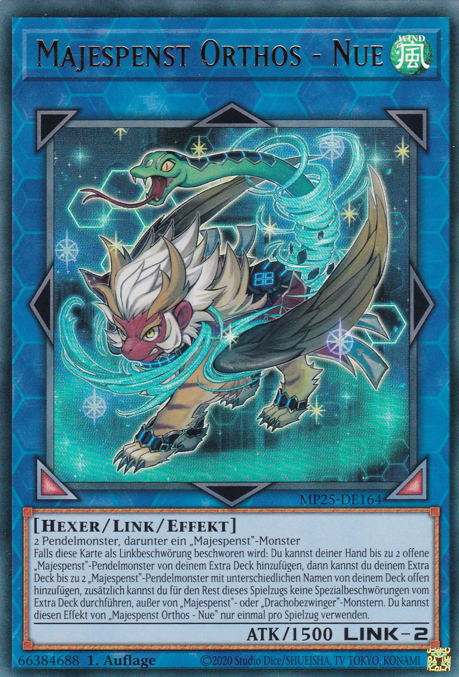 Majespenst Orthos - Nue – MP25-DE164 – Ultra Rare – 1. Auflage – Deutsch – 2025 Mega-Pack Tin