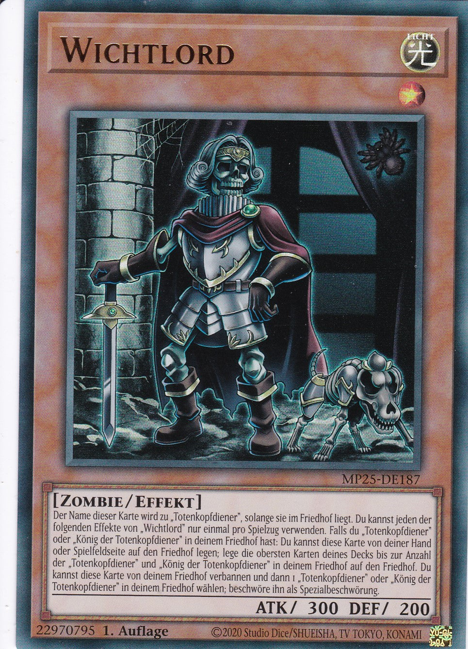 Wichtlord – MP25-DE187 – Ultra Rare – 1. Auflage – Deutsch – 2025 Mega-Pack Tin