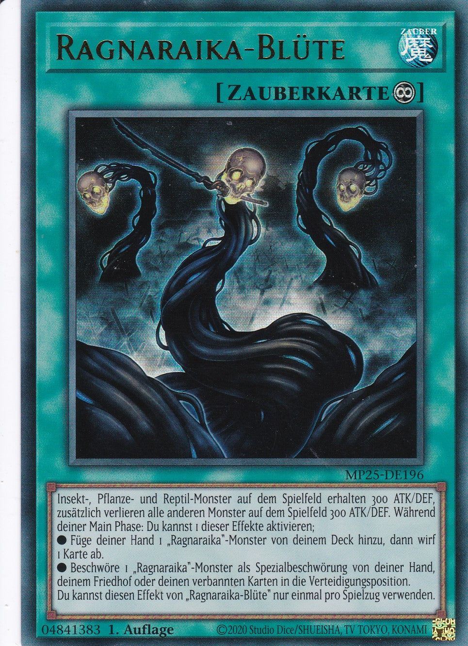 Ragnaraika-Blüte – MP25-DE196 – Ultra Rare – 1. Auflage – Deutsch – 2025 Mega-Pack Tin