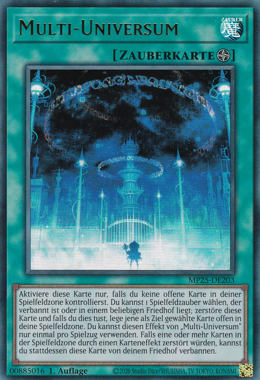 Multi-Universum – MP25-DE203 – Ultra Rare – 1. Auflage – Deutsch – 2025 Mega-Pack Tin