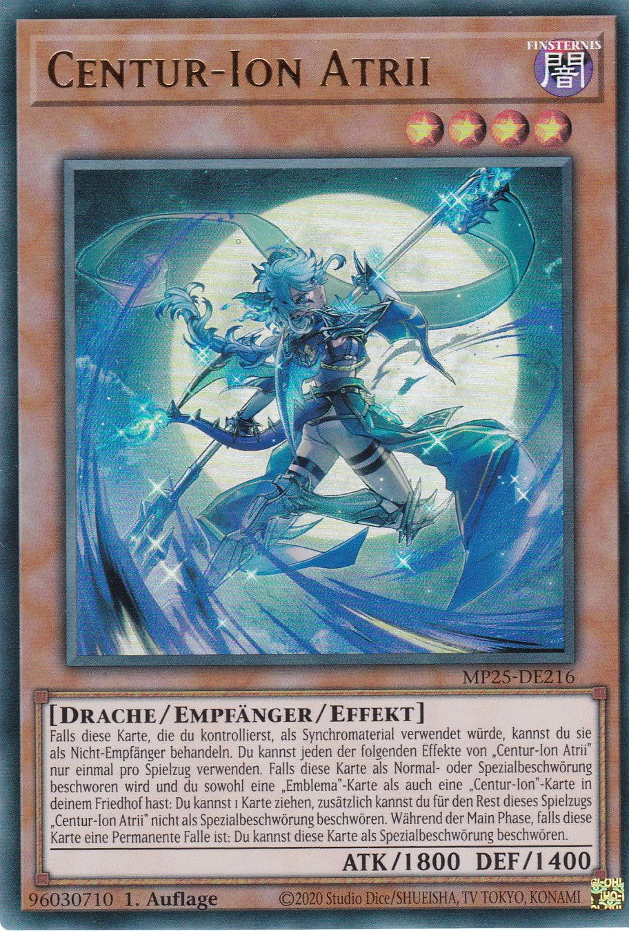 Centur-Ion Atrii – MP25-DE216 – Ultra Rare – 1. Auflage – Deutsch – 2025 Mega-Pack Tin