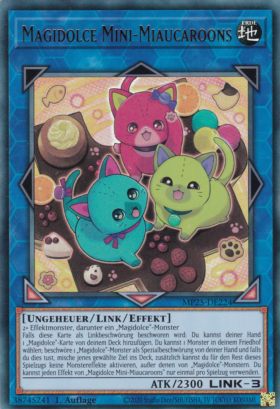 Magidolce Mini-Miaucaroons – MP25-DE224 – Ultra Rare – 1. Auflage – Deutsch – 2025 Mega-Pack Tin