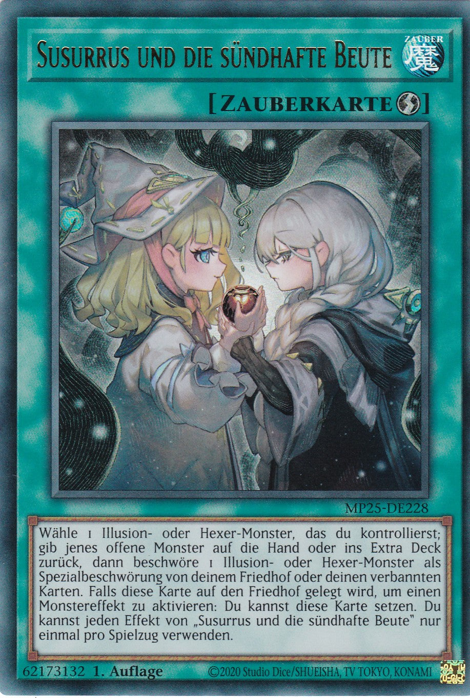 Susurrus und die sündhafte Beute – MP25-DE228 – Ultra Rare – 1. Auflage – Deutsch – 2025 Mega-Pack Tin