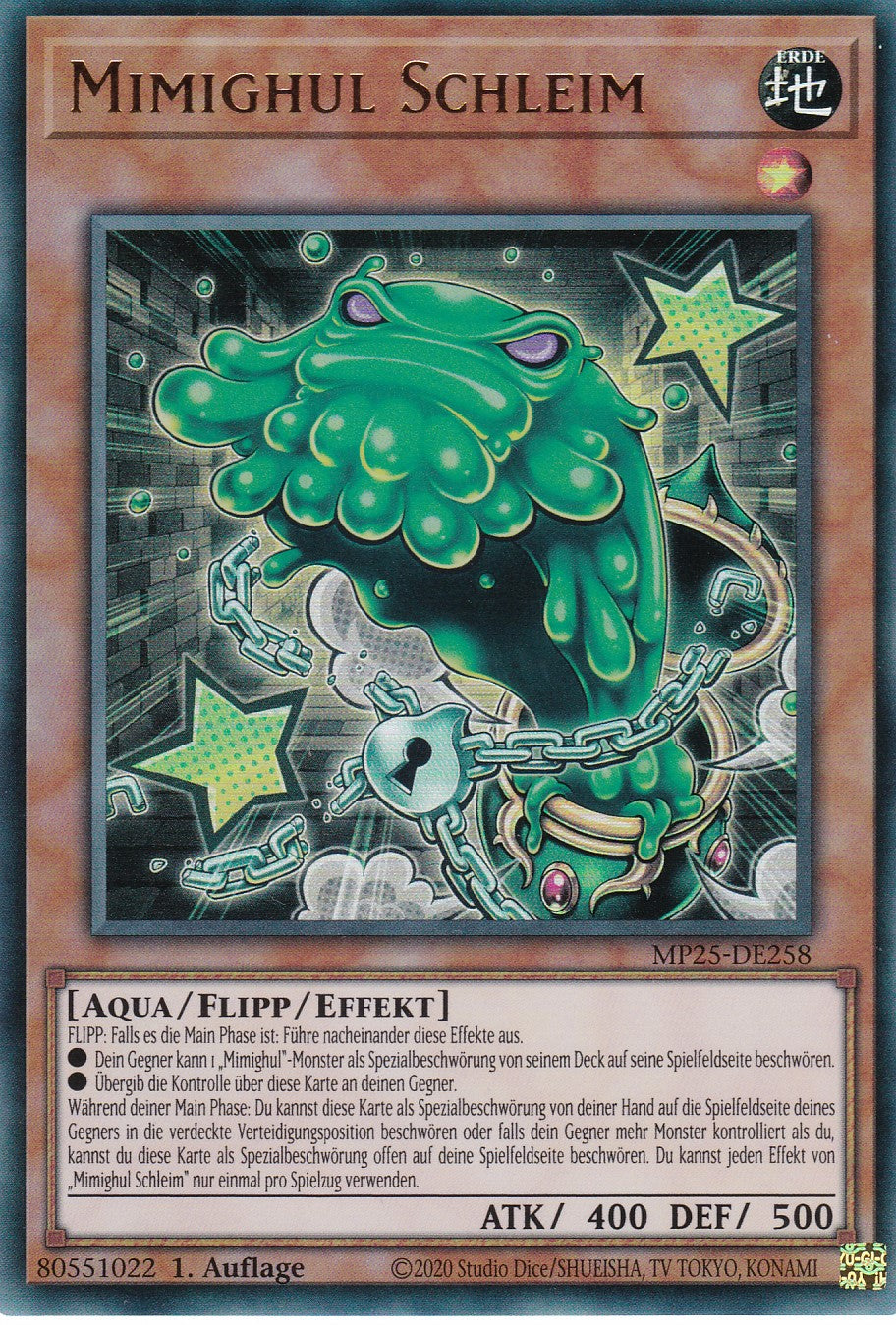Mimighul Schleim – MP25-DE258 – Ultra Rare – 1. Auflage – Deutsch – 2025 Mega-Pack Tin