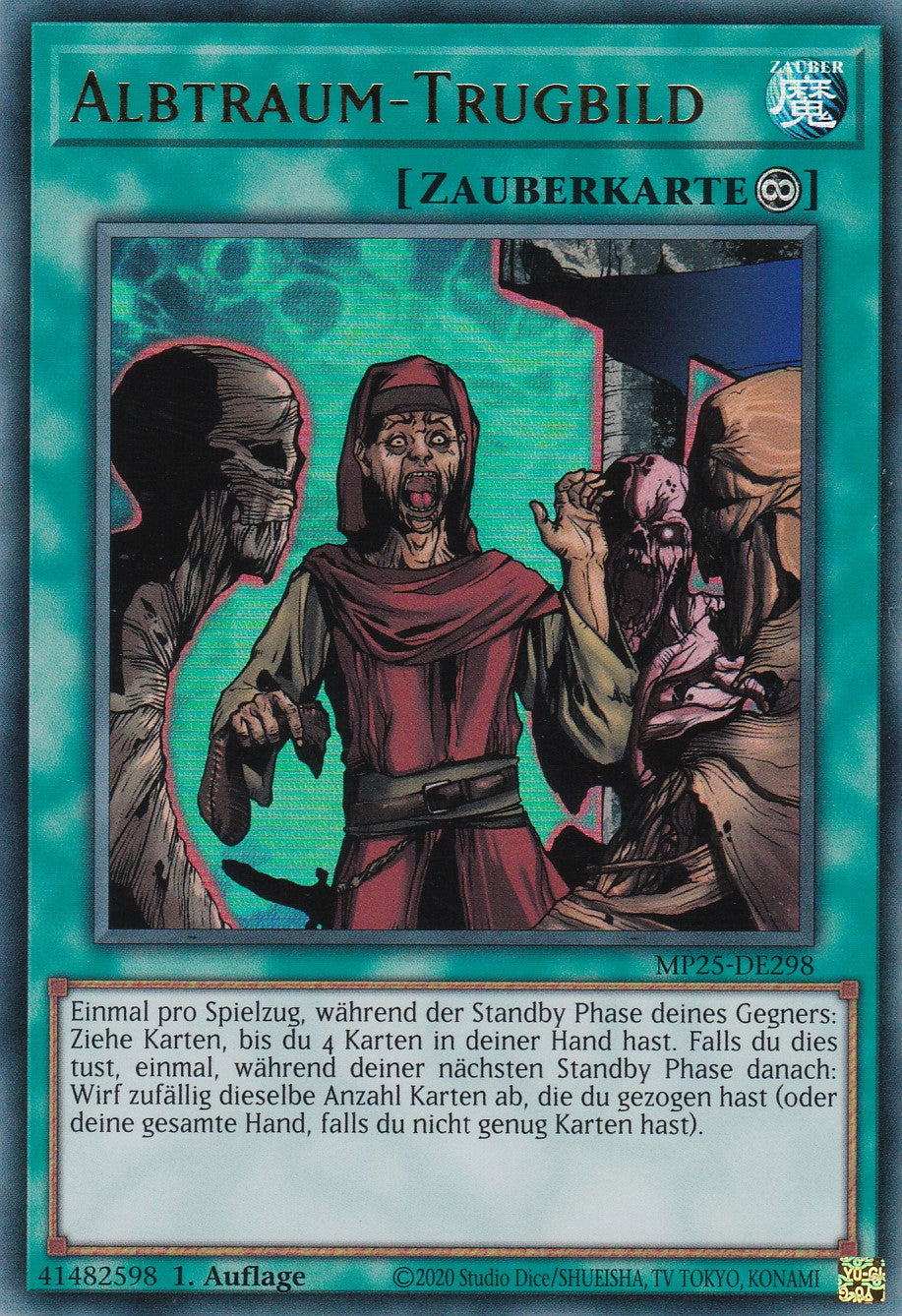Albtraum-Trugbild – MP25-DE298 – Ultra Rare – 1. Auflage – Deutsch – 2025 Mega-Pack Tin