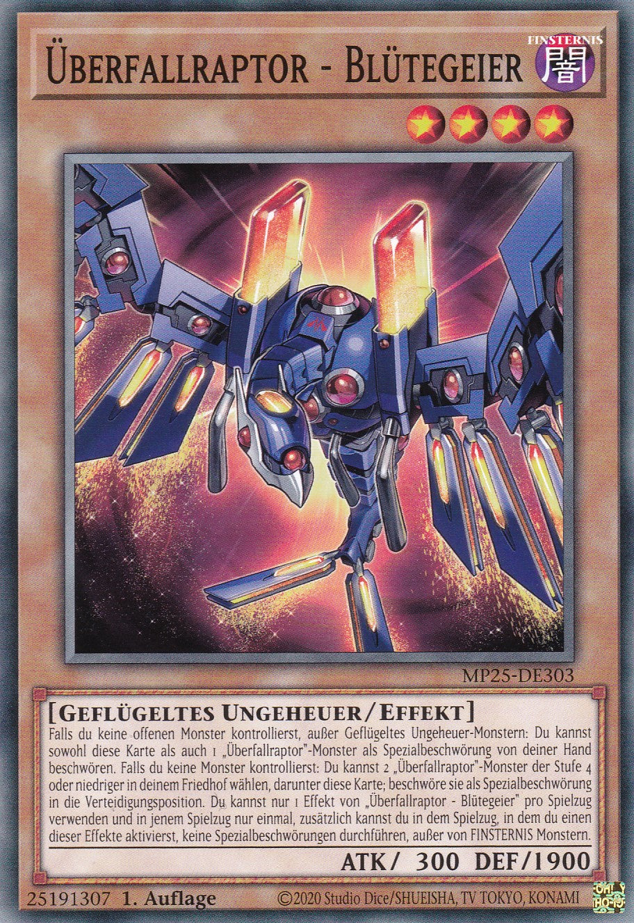 Überfallraptor - Blütegeier – MP25-DE303 – Common – 1. Auflage – Deutsch – 2025 Mega-Pack Tin