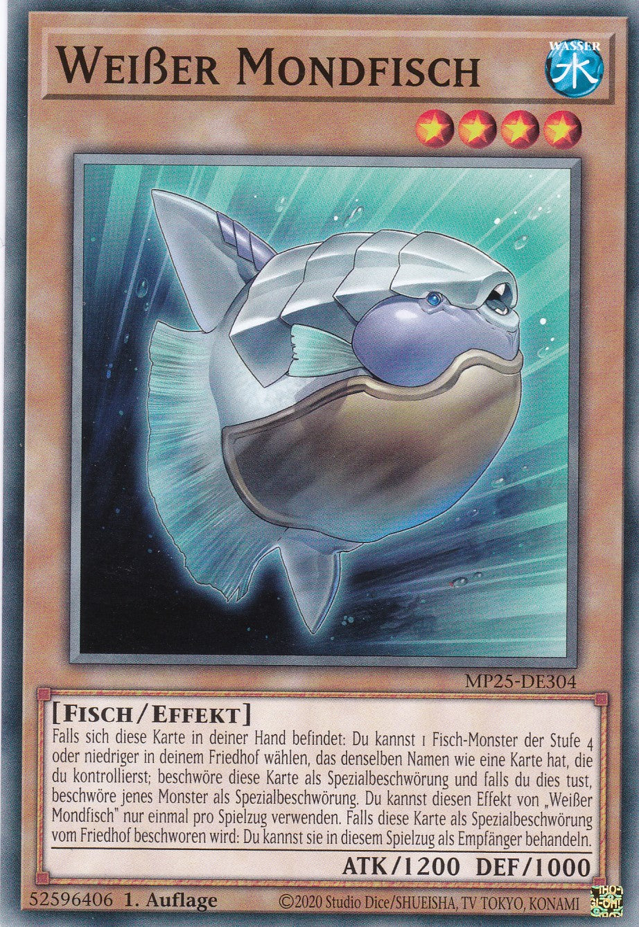 Weißer Mondfisch – MP25-DE304 – Common – 1. Auflage – Deutsch – 2025 Mega-Pack Tin
