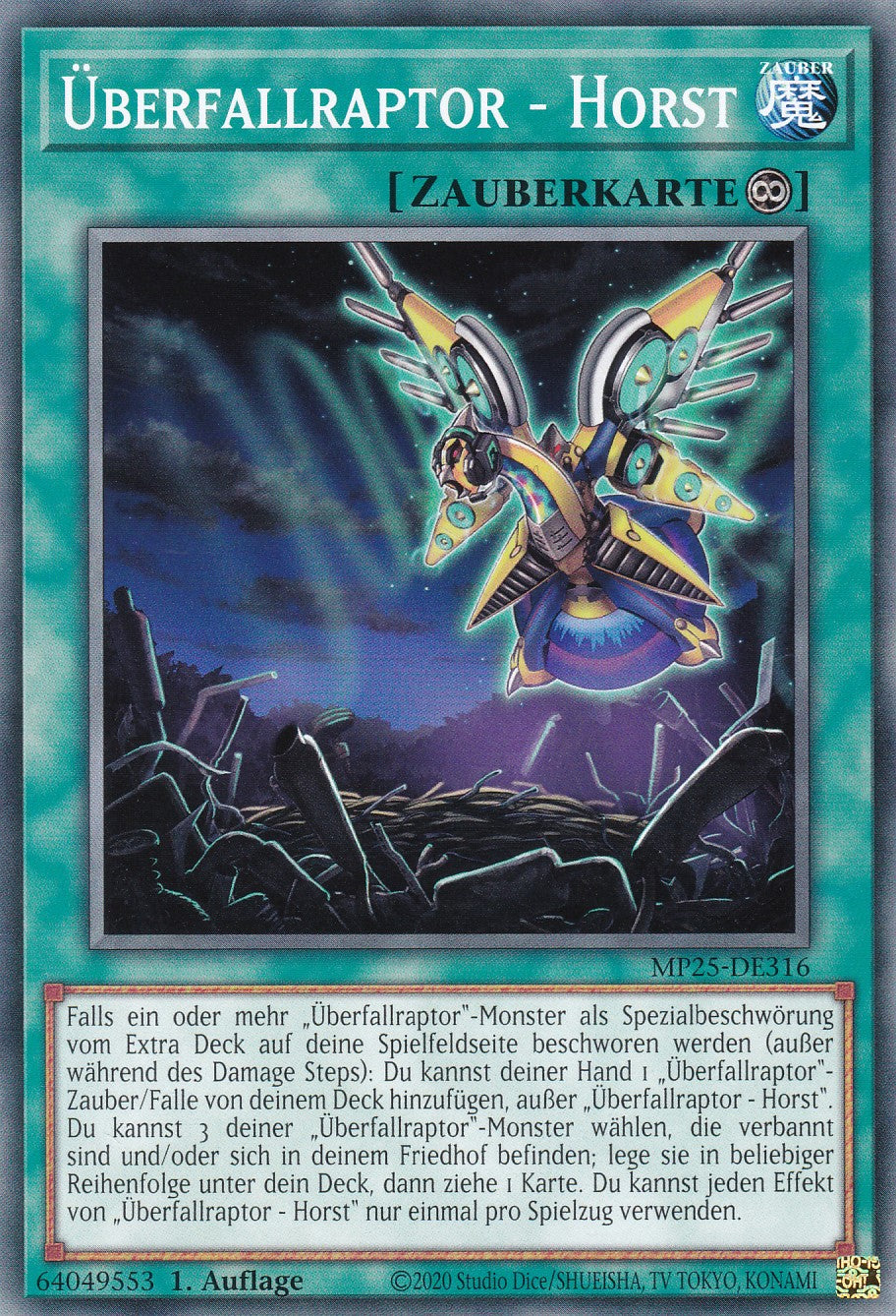Überfallraptor - Horst – MP25-DE316 – Common – 1. Auflage – Deutsch – 2025 Mega-Pack Tin