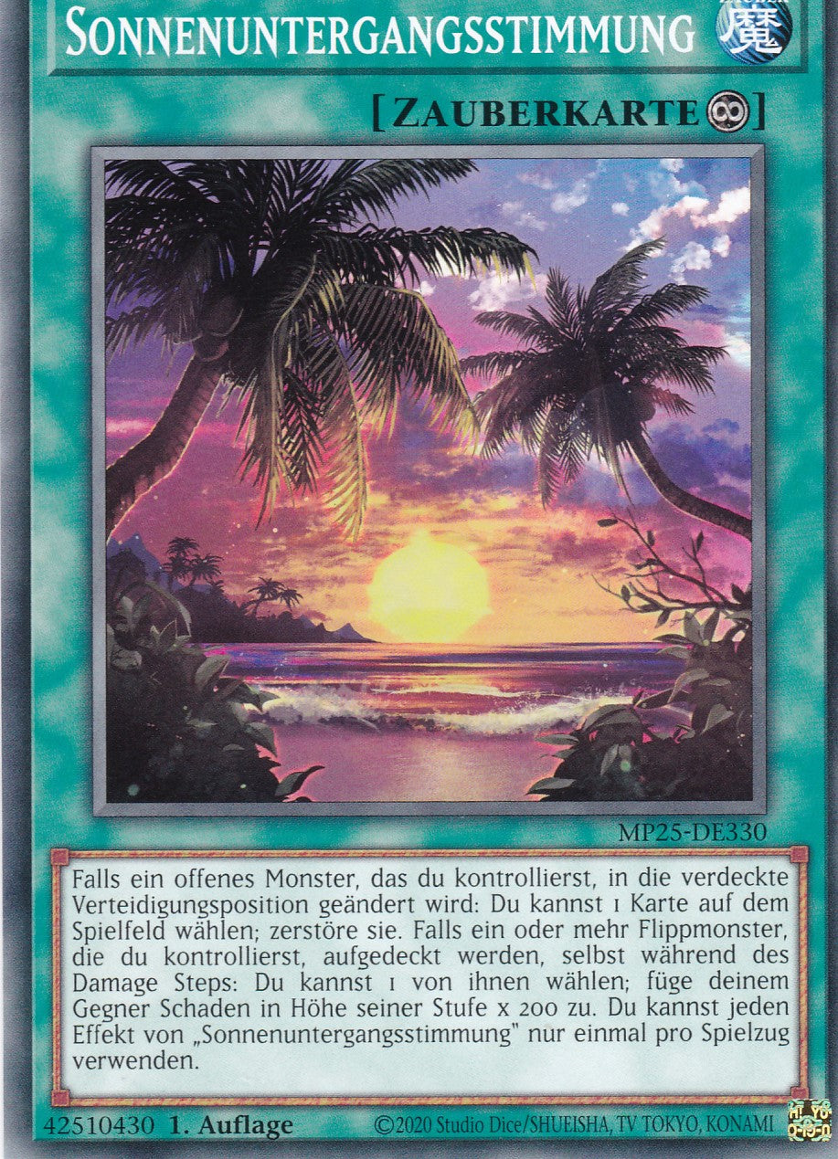 Sonnenuntergangsstimmung – MP25-DE330 – Common – 1. Auflage – Deutsch – 2025 Mega-Pack Tin