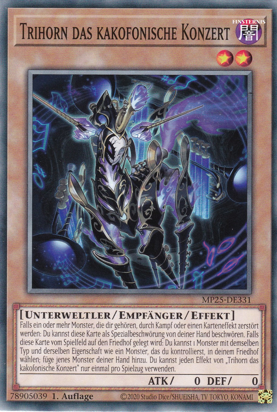 Trihorn das kakofonische Konzert – MP25-DE331 – Common – 1. Auflage – Deutsch – 2025 Mega-Pack Tin
