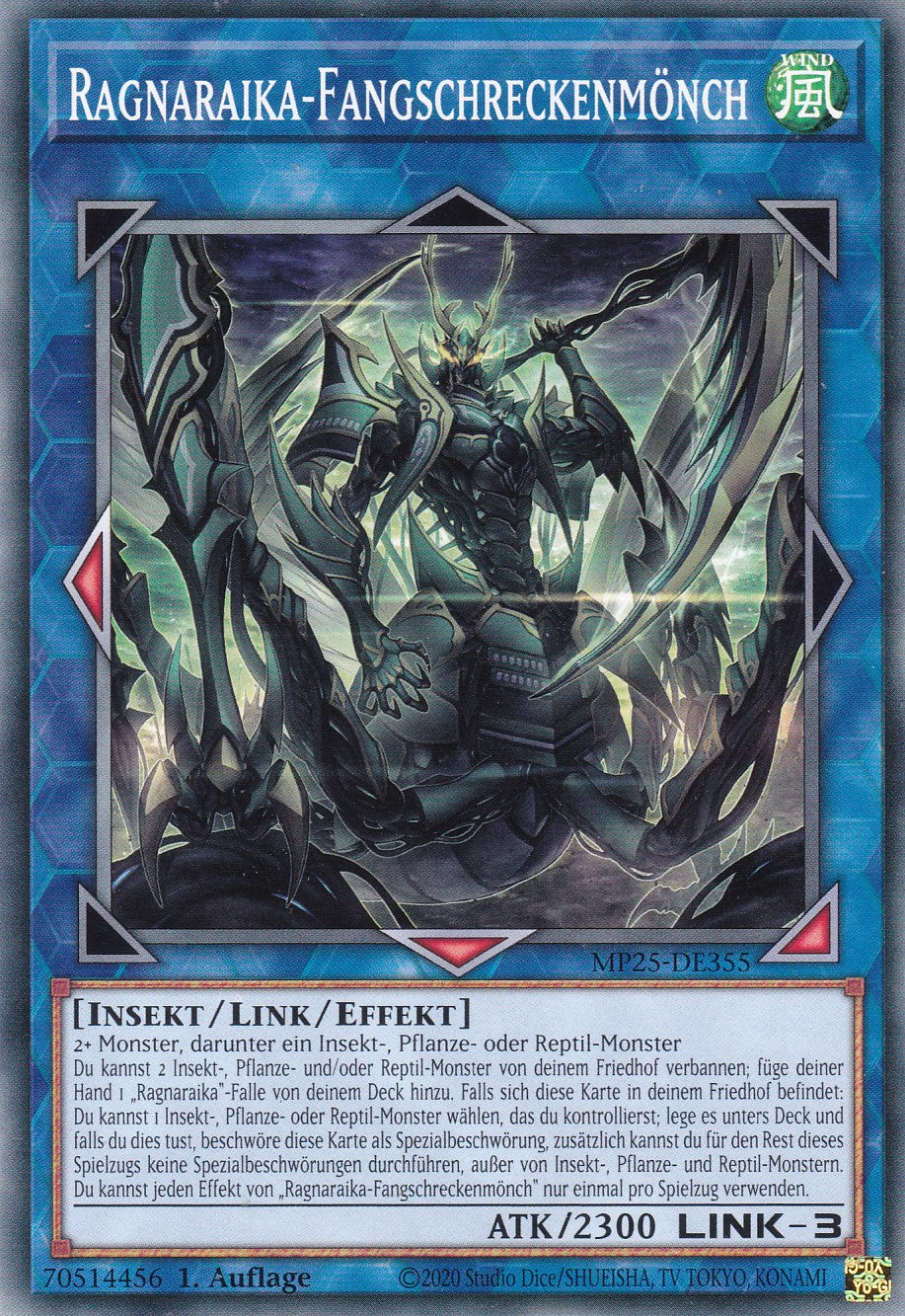 Ragnaraika-Fangschreckenmönch – MP25-DE355 – Common – 1. Auflage – Deutsch – 2025 Mega-Pack Tin
