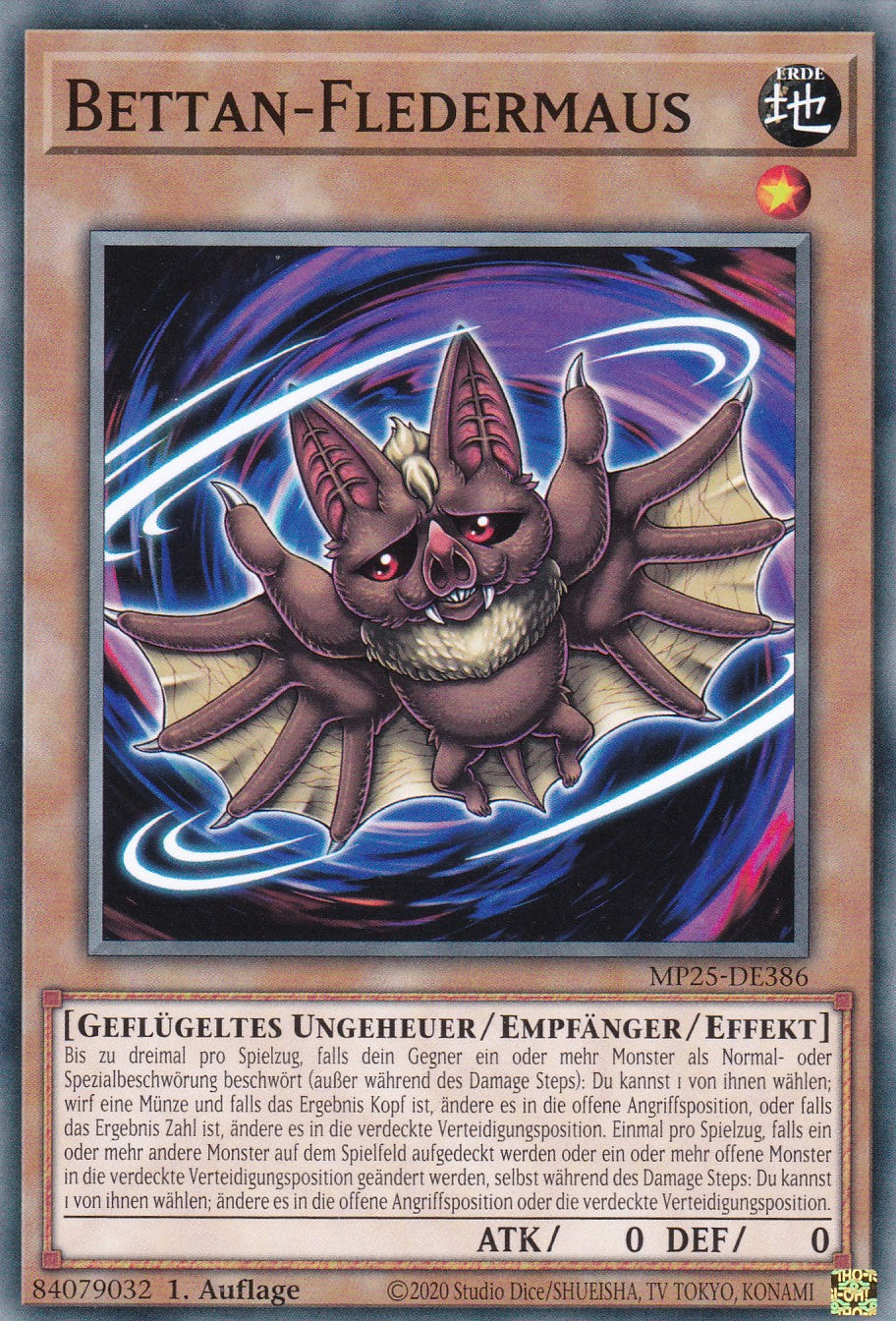 Bettan-Fledermaus – MP25-DE386 – Common – 1. Auflage – Deutsch – 2025 Mega-Pack Tin