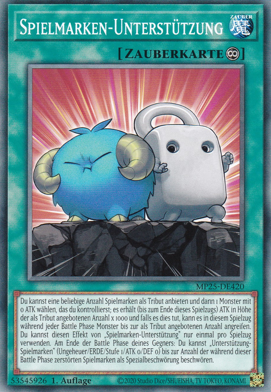 Spielmarken-Unterstützung – MP25-DE420 – Common – 1. Auflage – Deutsch – 2025 Mega-Pack Tin