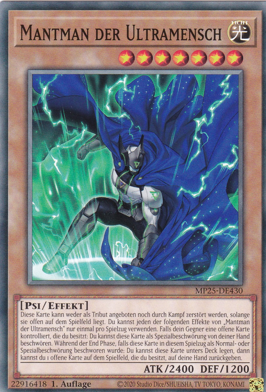 Mantman der Ultramensch – MP25-DE430 – Common – 1. Auflage – Deutsch – 2025 Mega-Pack Tin
