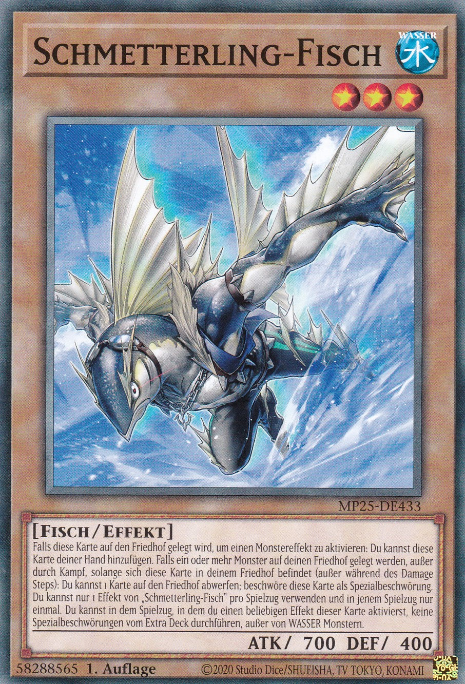 Schmetterling-Fisch – MP25-DE433 – Common – 1. Auflage – Deutsch – 2025 Mega-Pack Tin