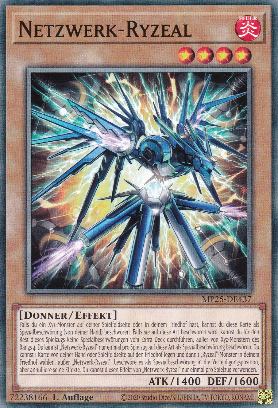 Netzwerk-Ryzeal – MP25-DE437 – Common – 1. Auflage – Deutsch – 2025 Mega-Pack Tin