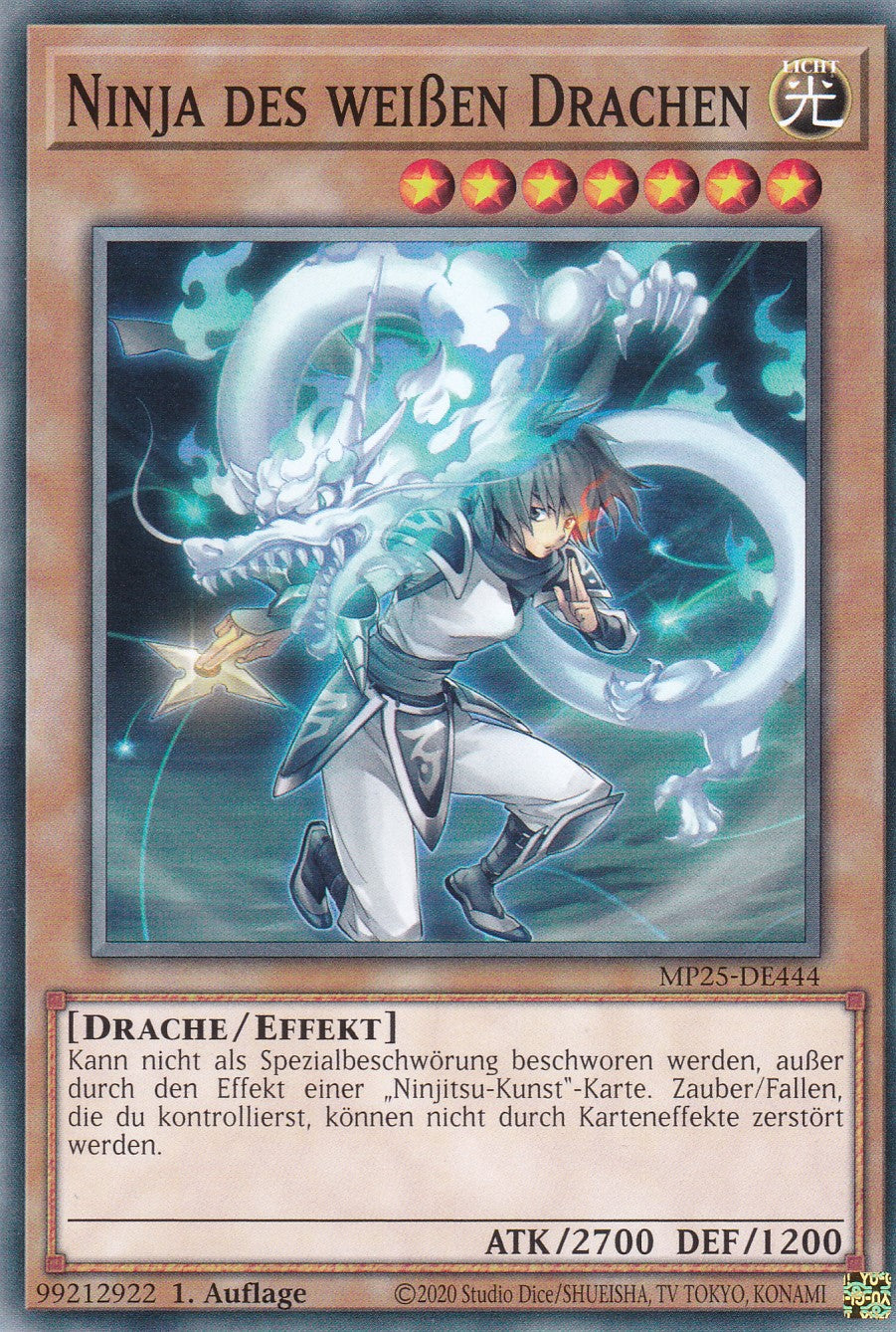 Ninja des weißen Drachen – MP25-DE444 – Common – 1. Auflage – Deutsch – 2025 Mega-Pack Tin
